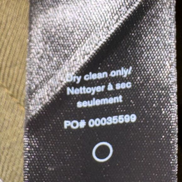 Rag & Bone Olive Army Green  Linen Blend Blazer Classic Women Size 4 - Picture 13 of 13